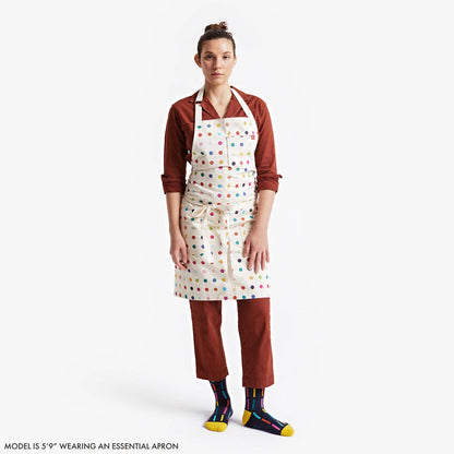 The Essential Garment Dyed Apron - Rose