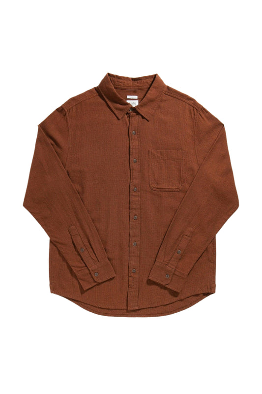 Jude Shirt / Russet Chevron