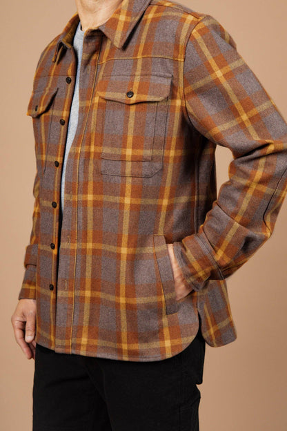 Fielding Shirt Jacket / Sunrise Plaid