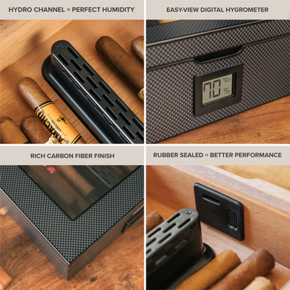 MAG Humidor - Carbon Fiber