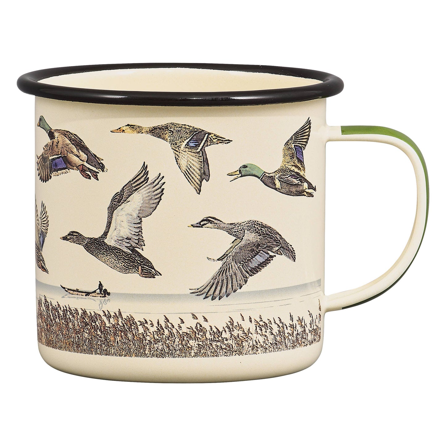 Enamel Mug - Lake & Ducks, 17oz