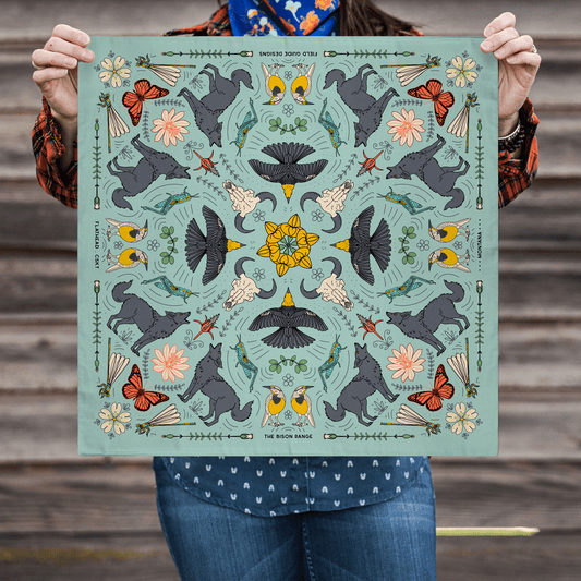 The Bison Range - Montana - Bandana