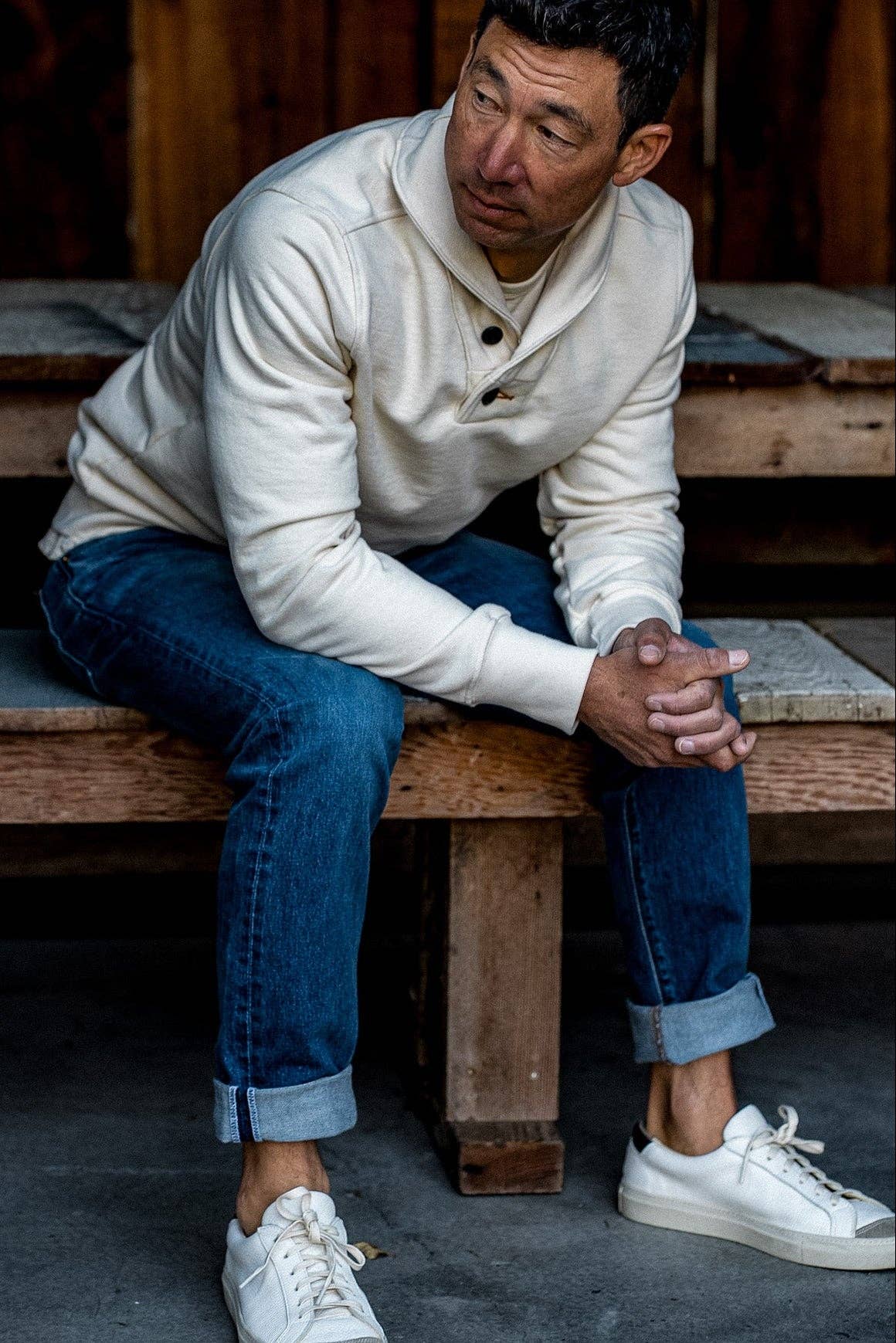 Bodega Shawl Pullover | 14oz French Terry Shawl Collar