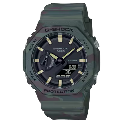 G-SHOCK GAE-2100WE-3A - Military-Inspired Toughness