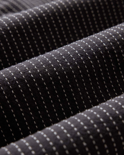 The Conrad Shirt in Pickstich Stripe Dobby