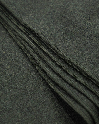 The Melton Wool Blanket - Olive
